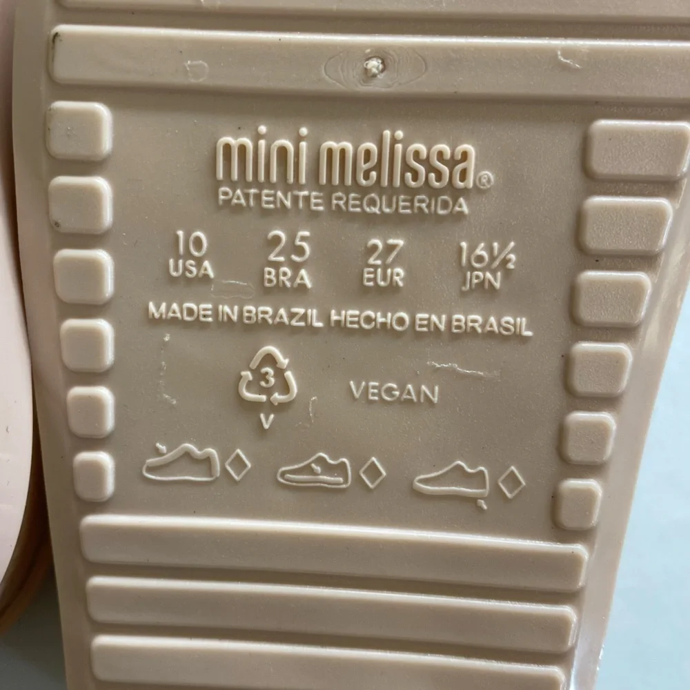 Mini Melissa Cloud Sandal + Tarsila do Amaral BB Light Pink, size 10